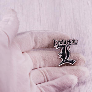 3厘米高品质景泰蓝漆合金胸针为动漫死亡笔记<span class=keywords><strong>Ryuk</strong></span>粉丝作为纪念品促销礼品 - Product Image 2