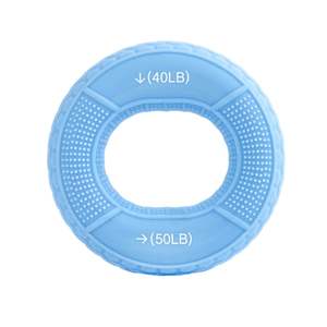 แหวนซิลิโคนสองชั้นแบบพกพาสำหรับฝึกกล้ามเนื้อ-มือจับ - Product Image 3