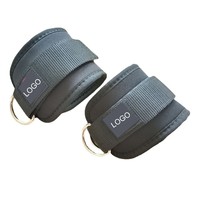 Néoprène personnalisé rembourré réglable exercice de fitness poignets de cheville sangles de cheville pour machines à câble