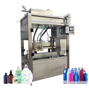 Tự động servo bơm theo dõi loại điền máy dầu gội đầu 300ml 1 lít Lotion 500ml xà phòng tắm rửa chén chai thương mại - Product Image 1