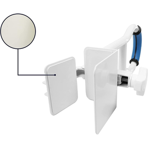 Barra de Agarre Acolchada para Bañera, Barra de Seguridad para Baño, Barra de Agarre Blanca y Azul KMINA K30024 - Product Image 4