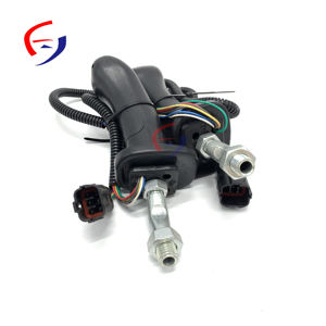 مقبض مع 3 أزرار DH-9 قطع غيار المحرك للحفارات joytick الطيار صمام التحكم - Product Image 2