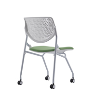 2024 Design moderne chaise empilable ergonomique Z-D2409 cadre en plastique pliable pour l'école bureau à domicile hôpital nouveau Design en gros