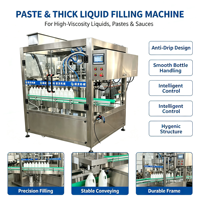 Ligne de production automatique pour le remplissage de miel, d'huile moteur et de détergent liquide