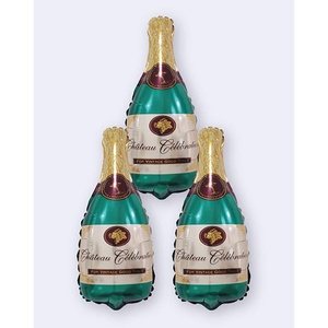 3 21.5 verdi x 50cm per palloncini di carta stagnola di Champagne stile palloncino con lettere in stile perla per la festa della mamma sposa per la laurea - Product Image 1