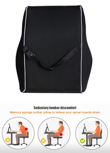 2025 nóng bán thắt lưng hỗ trợ gối cho xe cải thiện thấp hơn giảm đau lưng & ngồi tư thế trở lại hỗ trợ - Product Image 2