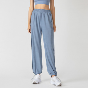 MAQVOB <span class=keywords><strong>pantaloni</strong></span> da <span class=keywords><strong>donna</strong></span> all'ingrosso di alta qualità <span class=keywords><strong>pantaloni</strong></span> da Yoga larghi tuta tuta <span class=keywords><strong>pantaloni</strong></span> da Jogger sport Casual <span class=keywords><strong>pantaloni</strong></span> da <span class=keywords><strong>Trekking</strong></span> per le donne - Product Image 3
