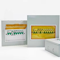 Boîte de distribution d'éclairage personnalisée, boîtier en acier, montage en surface, panneau de distribution domestique