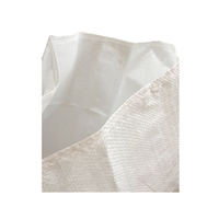 Sac tissé en PP stabilisé aux UV avec cordon de serrage supérieur pour l'emballage de sable, de déchets de construction et de terre