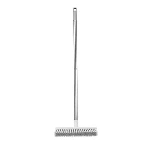 <b>Floor</b> <b>Brush</b> Long Handle Stiff Bristles Nylon Bathroom Cleaning Tool - Product Image 1