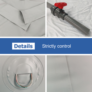 Réservoir d'eau en <span class=keywords><strong>bâche</strong></span> en PVC Réservoir d'eau portable réutilisable Réservoir de vessie de stockage d'eau pliable flexible - Product Image 4