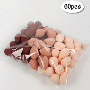 <span class=keywords><strong>Mini</strong></span> éponges de maquillage en forme de goutte d'eau, coupe oblique, lavables, 60 pièces en sachet, pour poudre - Product Image 5