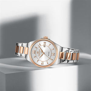 NAVIFORCE 5073 Nouvelle montre pour femme tendance et élégante, étanche, avec calendrier, bracelet en acier exquis, date, montre de luxe, cadeaux pour femme - Product Image 3