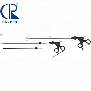 Laparoskopik aletler yeniden kullanılabilir çift eylem kavisli maryland diseksiyon forsepsi - Product Image 3