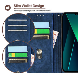 เคสโทรศัพท์แบบกระเป๋า TPU ป้องกัน RFID พร้อมช่องใส่บัตร กันกระแทก ฝาพับ สำหรับ <span class=keywords><strong>Samsung</strong></span> Galaxy S26 Ultra S25 Ultra Google Pixel - Product Image 4
