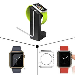 TD IWatch 3-in-1 Wireless Dock PC materiale veloce 10W/15W efficienza per i telefoni cellulari noi pacchetto di protezione incluso