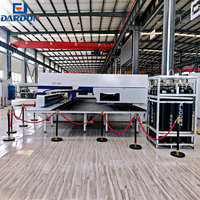 Máquina Combinada de Corte y Punzonado ESL300, Máquina CNC de Punzonado y Corte Láser para el Procesamiento de Chapa Metálica