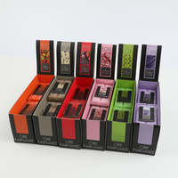 Vente en gros de cubes de cire parfumée multicolores personnalisés avec logo privé pour les anniversaires, la maison et la diffusion d'arômes