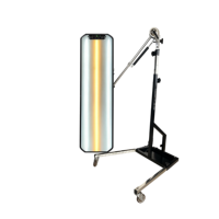 Lampe d'inspection PDR pour débosselage, lampe de réparation de bosses avec support réglable en hauteur