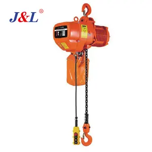 Julisling electric chain hoist block not manual hand 7.5ton breaking load test load 9.375T power 3kw three lines