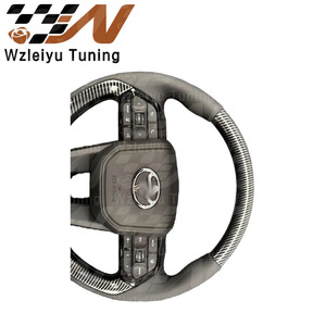 Volant de course en fibre de carbone, assemblage complet, compatible avec plusieurs modèles Toyota : LC Hilux, Crown, Land Cruiser, Alphard - Product Image 5