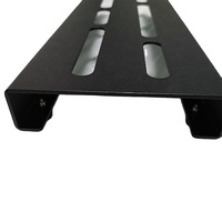 Accessoires de guitare Custom Core Created C-0015, pédale multi-effets en alliage d'aluminium noir, solide et élégante pour guitare