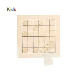Customizable Portable Wooden Set Eco-Friendly Skill <b>Game</b> Cotton Bag Education Welcome <b>Gifts</b> for Kids Adults - Product Image 1