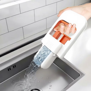 Nouvelle mini éponge pliable avec poignée en plastique, pour salle de bain, cuisine, comptoir, sans lavage manuel, eau rapide - Product Image 6