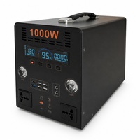 Station d'alimentation portable 1500W 1024Wh, alimentation haute capacité pour les stands de rue et la vente mobile en Asie du Sud-Est