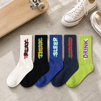 Chaussettes de sport pour hommes personnalisées, confortables, respirantes, pour la randonnée, le cyclisme, la course à pied, avec logo