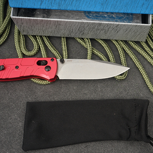 มีดพับ Benchmade 535 รุ่นยอดนิยม สำหรับกิจกรรมกลางแจ้ง ใบมีดเหล็ก S30V ด้ามอลูมิเนียม สินค้าในสหรัฐฯ จัดส่งรวดเร็ว เหมาะสำหรับการตั้งแคมป์ - Product Image 2