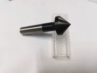 Foret à chanfreiner en carbure de tungstène revêtu de nitrure de titane et d'aluminium, angle de coupe de 90 degrés, haute dureté, résistant à l'usure