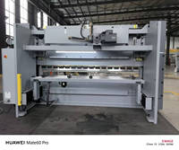 Frein CNC SERVO 4+1 axes 220T 10 pieds de qualité supérieure avec contrôleur graphique Delem DA53T 2D