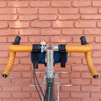 Sac de rangement de guidon de vélo de style rouleau, sac de rangement avant portable pour le cyclisme en extérieur