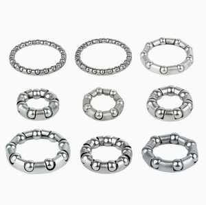 Lot de 4 supports de roulement à billes en acier au carbone pour boîtier de <span class=keywords><strong>pédalier</strong></span> arrière, fourche et <span class=keywords><strong>moyeu</strong></span> de vélo 1/4 1/8 3/8 3/16 5/16 - Product Image 1