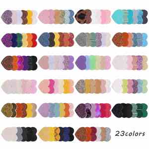 Nouveau Design Mignon Paillettes Bébé Pinces À Cheveux À La Main Dessin Animé Coeur Enfants Cheveux Accessoires 1 Pièce - Product Image 2