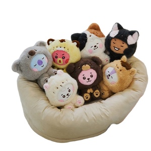 Jouets en peluche animaux tendance et populaires en position assise, poupées costumées de <span class=keywords><strong>zoo</strong></span>, cadeaux pour femmes, pendentifs et ornements - Product Image 1