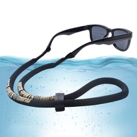 Gafas de natación a la deriva con logotipo personalizado, lentes de sol flotantes con cordón para el cuello, ajustables para deportes acuáticos