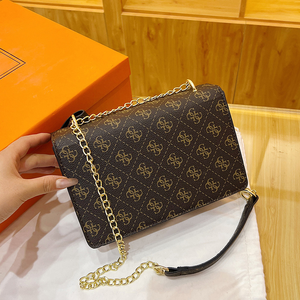 Nouveau <span class=keywords><strong>sac</strong></span> carré minimaliste à chaîne, imprimé, style vintage, <span class=keywords><strong>sac</strong></span> à bandoulière et <span class=keywords><strong>sac</strong></span> porté épaule pour femmes. - Product Image 6