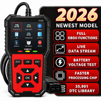 Escáner OBD2 V539, Lector de Códigos de Error para Autos, Herramienta de Diagnóstico Automotriz para Autos y Camiones, Compatible con Vehículos con Protocolo OBDII desde 1996