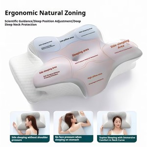 Cuscino Moderno in Memory Foam a Forma di Farfalla, a Lento Ritorno, Ergonomico, con Supporto Cervicale, per il Sonno Quotidiano in Camera da Letto - Product Image 2