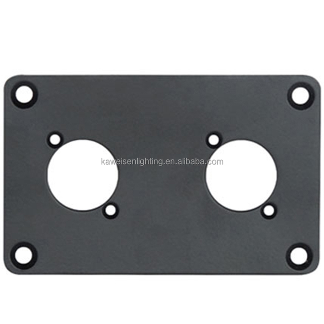 Factory Supply Steel Terminal Board XLR Connector Box Board Sound Cabinet Power Amplifier Jack Plate