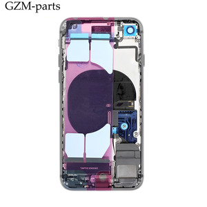 Cubierta trasera de la batería del teléfono móvil Teclas laterales Vibrador Altavoz Botón de volumen de alimentación Cable flexible Bandeja de tarjeta para iPhone 8 - Product Image 3