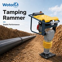 Compacteur à piston WOTON, type « Jumping Jack », haute efficacité, équipement de construction, 5,5-6,5 CV, 220V/380V