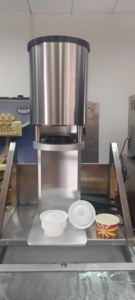 Un solo Colpo Ice Cream Frozen Yogurt Fare Maker circa 3 a 4 Volte Dipende Durezza di Gelato 220ml 100g 5 Pezzo 332L 200W 635H - Product Image 2