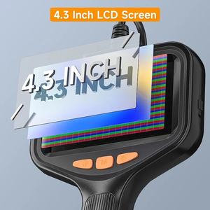 Câmera de Inspeção Portátil com Lente de 8mm e Luz LED para Tubos de Esgoto e Dutos Residenciais - Product Image 2