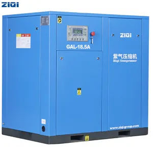 High efficiency 18.5KW 380V single stage air cooled AC power electric low pressure air screw compressor on hot sale