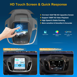 Estéreo para Auto Android para Ford Kuga Escape <span class=keywords><strong>2013</strong></span> 2015, CarPlay Inalámbrico, Android Auto, Navegación GPS, Reproductor Multimedia DSP - Product Image 2