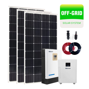 ชุดระบบพลังงานแสงอาทิตย์ 100w 200w 500w ระบบพลังงานสำหรับบ้านแบบออฟกริด MTLW-500W ระบบพลังงานแสงอาทิตย์ออฟกริด 10kw MTLW-500W - Product Image 3