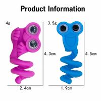 Squishies amusants, jouets anti-stress écologiques, cadeau unisexe, jouets sensoriels souples à presser, cadeaux de fête en plastique personnalisés